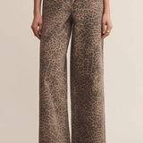 Marli Denim Leopard Pant