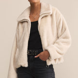 Amethyst Faux Fur Jacket