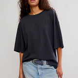 WTF Perfect Oversized Tee in Black