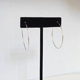 Silver Endless Hoop