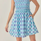 Ruffle Mini Dress
