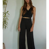 Spandex Wide Pants
