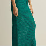 Windswept Crochet Skirt Rainforest