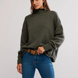 Free People Torres Rollneck in Army