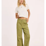 Blake Denim Pants in Seaweed