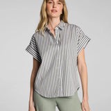 Poplin oversized button down