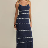 Catamaran Striped Maxi Dress