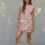 Red Striped Mini Dess