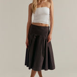 Skipper Pleated Skirt