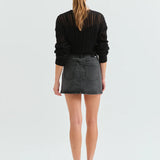 Malibu Mid Waist Mini Skirt