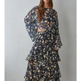 Layered Flare Skirt