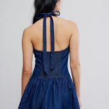 Clean Break Denim Mini in Night Wash