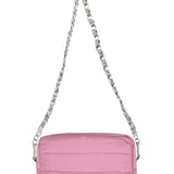 pink puffer purse