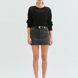 Malibu Mid Waist Mini Skirt