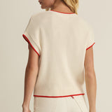 Sleeveless Patriot Sweater