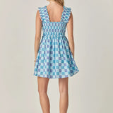 Ruffle Mini Dress