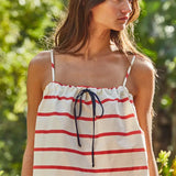 Sailor Tie Crop Top