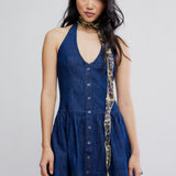 Clean Break Denim Mini in Night Wash