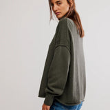 Free People Torres Rollneck in Army