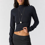 So Soft Seamless Mock Neck
