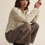 Marli Denim Leopard Pant