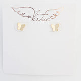 butterfly stud