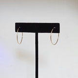 Gold Endless Hoop