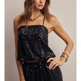 Sequin Bubble Top