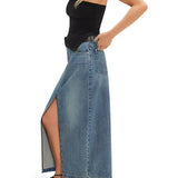 Nothing Better Denim Maxi