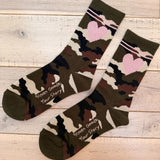 Camo w/Pink Heart
