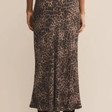 Izabel Leopard Skirt