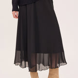 Arianna Black Skirt