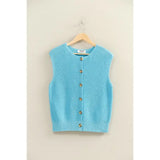 Sleeveless Button Down