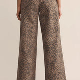 Marli Denim Leopard Pant