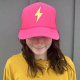 Neon Pink with Bolt
