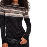 Winterwarmer Bodysuit in Black Ivory Combo