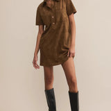 Sydney Suede Mini Dress