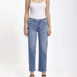 Rebel Mid Rise Ankle Slim Straight